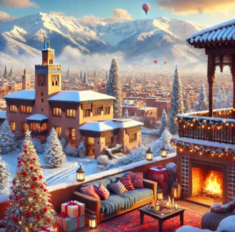 Winter in morocco